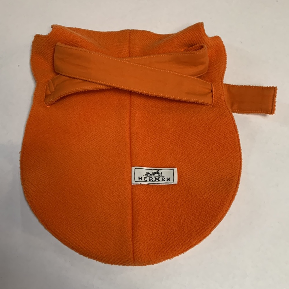 Hermes wool lining and cotton outer dog coat. - Picture 2 of 7